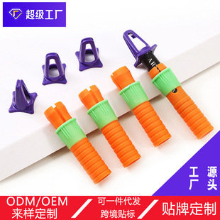 Oil painting stick extender pencil sharpener multi-function crayon pen cap pen connector oil painting stick life extension extender