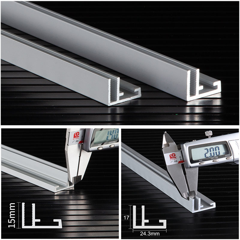 Endless light box 15mm aluminum profile ultra-thin card cloth light box aluminum profile 17mm aluminum alloy card cloth advertising frame