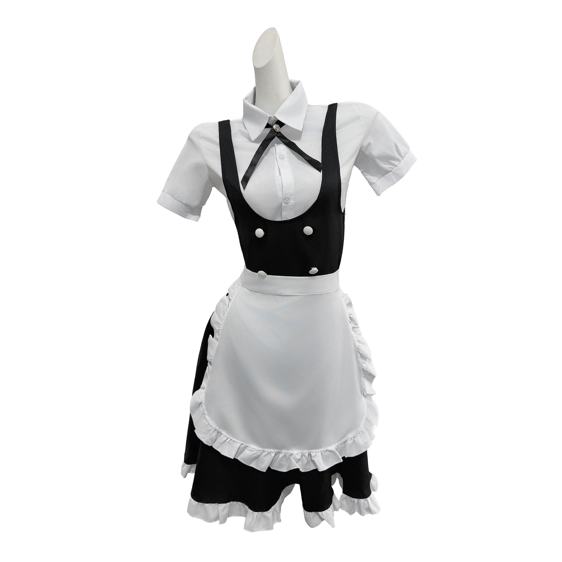 Churi Manzai Soft Girl Two-Dimensional Japanese Lolita Stage Maid Costume Cosplay Anime Outfit 6644