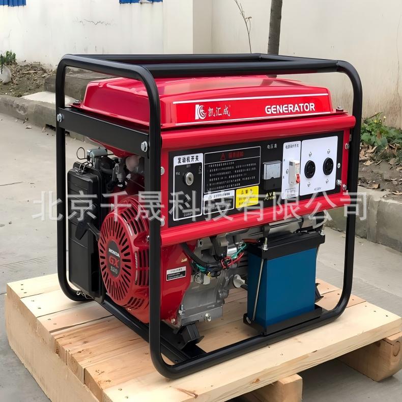 5kw发电机采用本田动力GP390汽油发电机组单相5KW车载汽油机