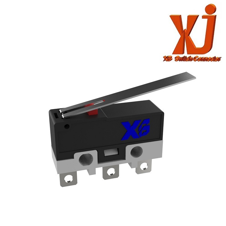 厂销大功率大电流5A 250V 微动开关 7.7x19.8x6.4mm 检测微动开关