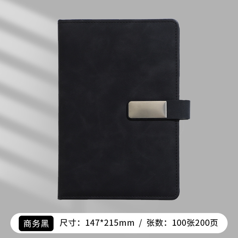 a5 ノートブックビジネス会議バックルメモ帳ギフトボックスセット厚みのあるオフィスノートブックは企業ロゴでカスタマイズできます|undefined