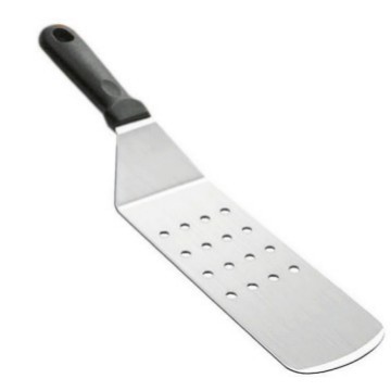 Juego de herramientas de barbacoa de acero inoxidable, popular en el mercado internacional, para exteriores, espátula para barbacoa, espátula para teppanyaki, juego combinado de herramientas.
