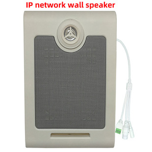 15W Ip Wall Speaker 12-24V, Network/Pa for Commercial Use