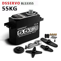 Dsservo Dasseng рулевой механизм BLS3355MG черный цельнометаллический бесщеточный цифровой руль завод прямой поставки качества