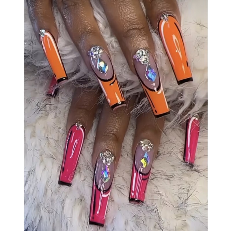 Anime Ballet Nails French Simple European and American Wearable Nails Press on Nails Fake Nails Manicure Ec-08 Anime Ballet Nails French Simple European and American Wearable Nails Press on Nails Fake Nails Manicure Ec-08