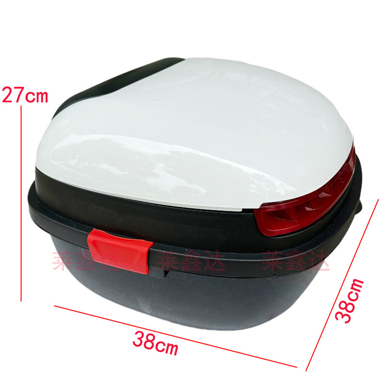 Suitable for Yadea, Aima, Tailing, Luyuan, and Xiaoniu Electric Scooters, Trunk Battery Car Rear Trunk Storage Box, Off-Road Model