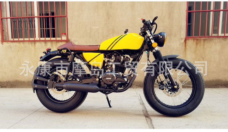 American CG Retro Motorcycle Street Car Prince Car Saddle Gasoline Motorcycle Two-wheeled Motorcycle