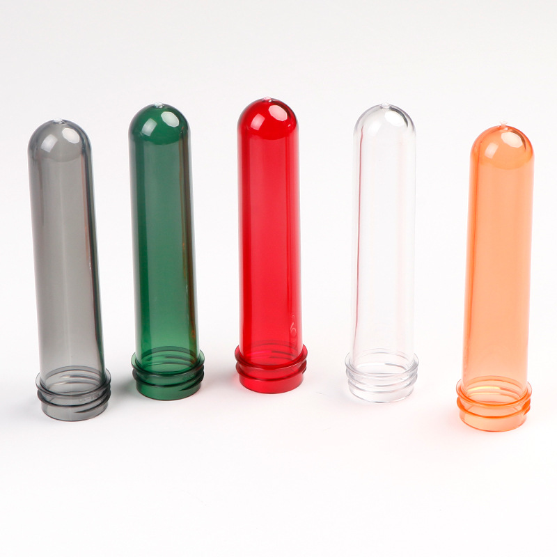 杭州临安厂家直销PET瓶坯 35mm口径食品级73g塑料瓶胚批发