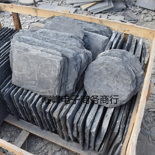 Bluestone Stepping Stones Courtyard Garden Paving Stepping Stones Outdoor Garden Non-Slip Floor Tiles Foot Paving
