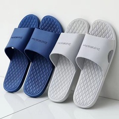 Slip-on sandals for home, indoor summer cute women's bath and shower slippers, anti-slip cool slippers, soft bottom slippers