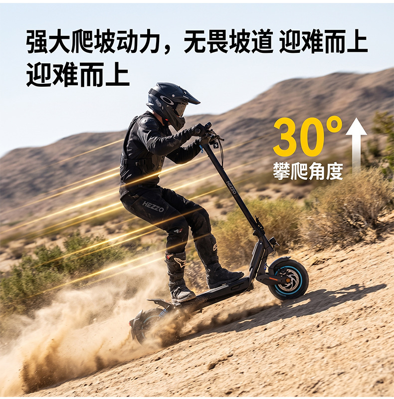 Cross-border exclusive supply of German ABE-certified electric scooters 10inch All-terrain off-road foldable scooters