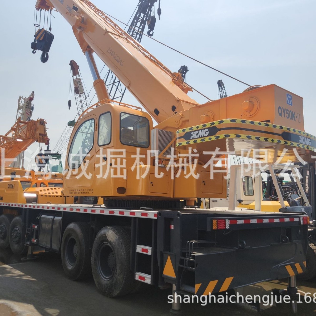 徐工50吨汽车吊 QY50K-11二手车五节臂 50吨徐工QY50KA吊车