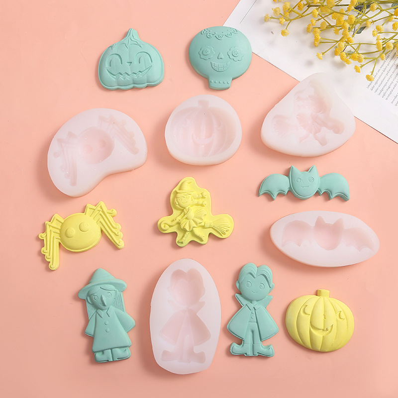Новый Хэллоуин паук летучая мышь тыква выпечка печенья плесень DIY культурные и образовательные принадлежности