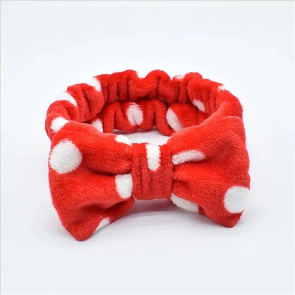 Big red and white wave point