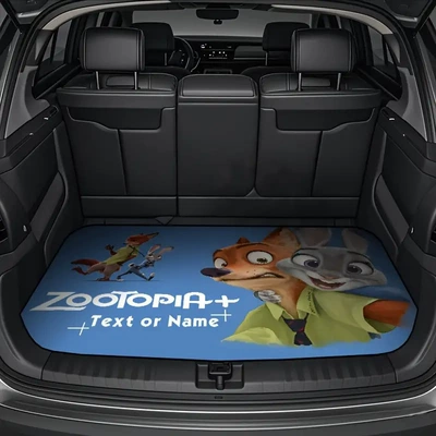 For, Universal Car Trunk Mat, Avtomobil döşəmə paspasları - zy-zootopia-trunk-mat-3-75100cm-trunk-mat