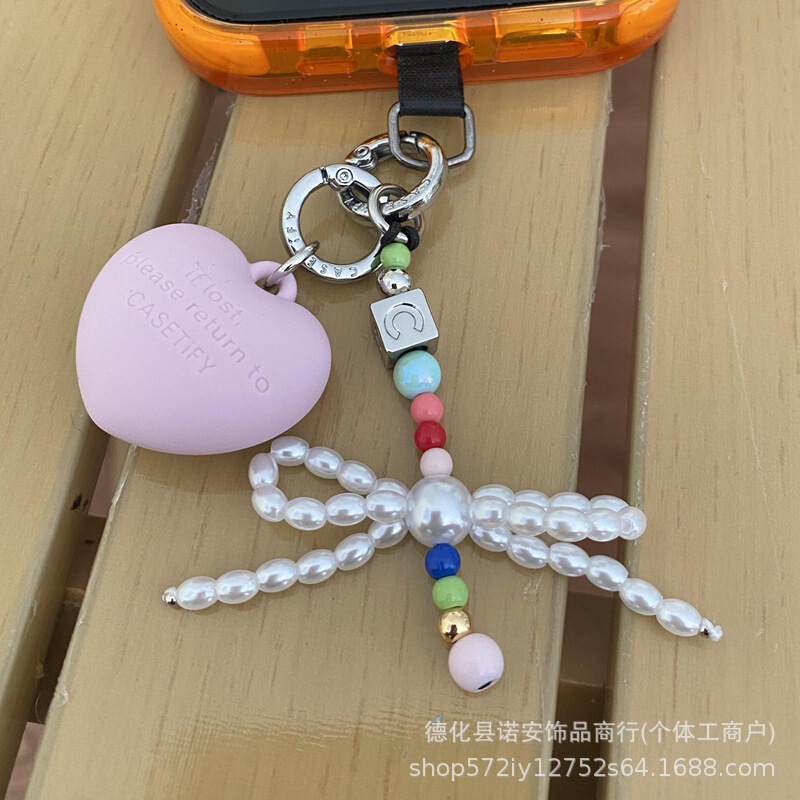 C's 新しいラブミニ携帯電話チェーンキーホルダーバックルバタフライウィッシュ子供の楽しいガーデンバッグペンダント女性用|undefined
