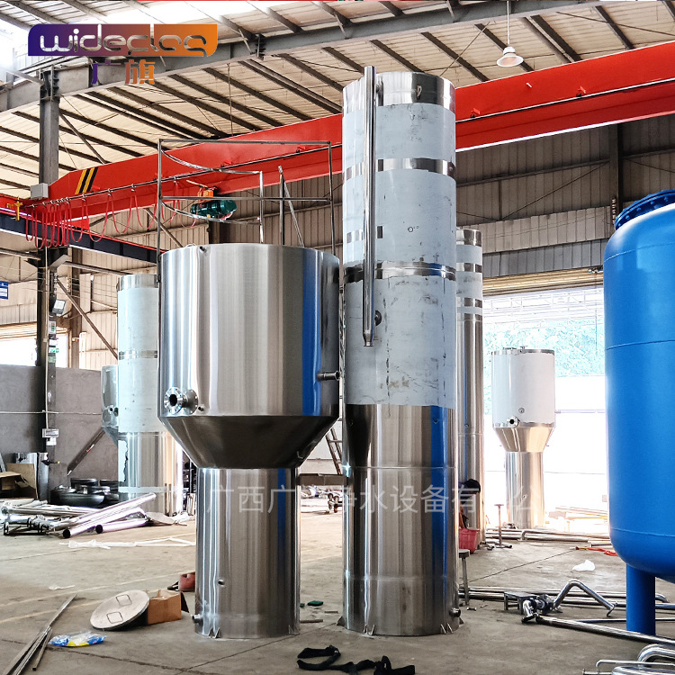 湖南怀化农村水利改造一体化净水设备 无电运转虹吸原理无阀滤池