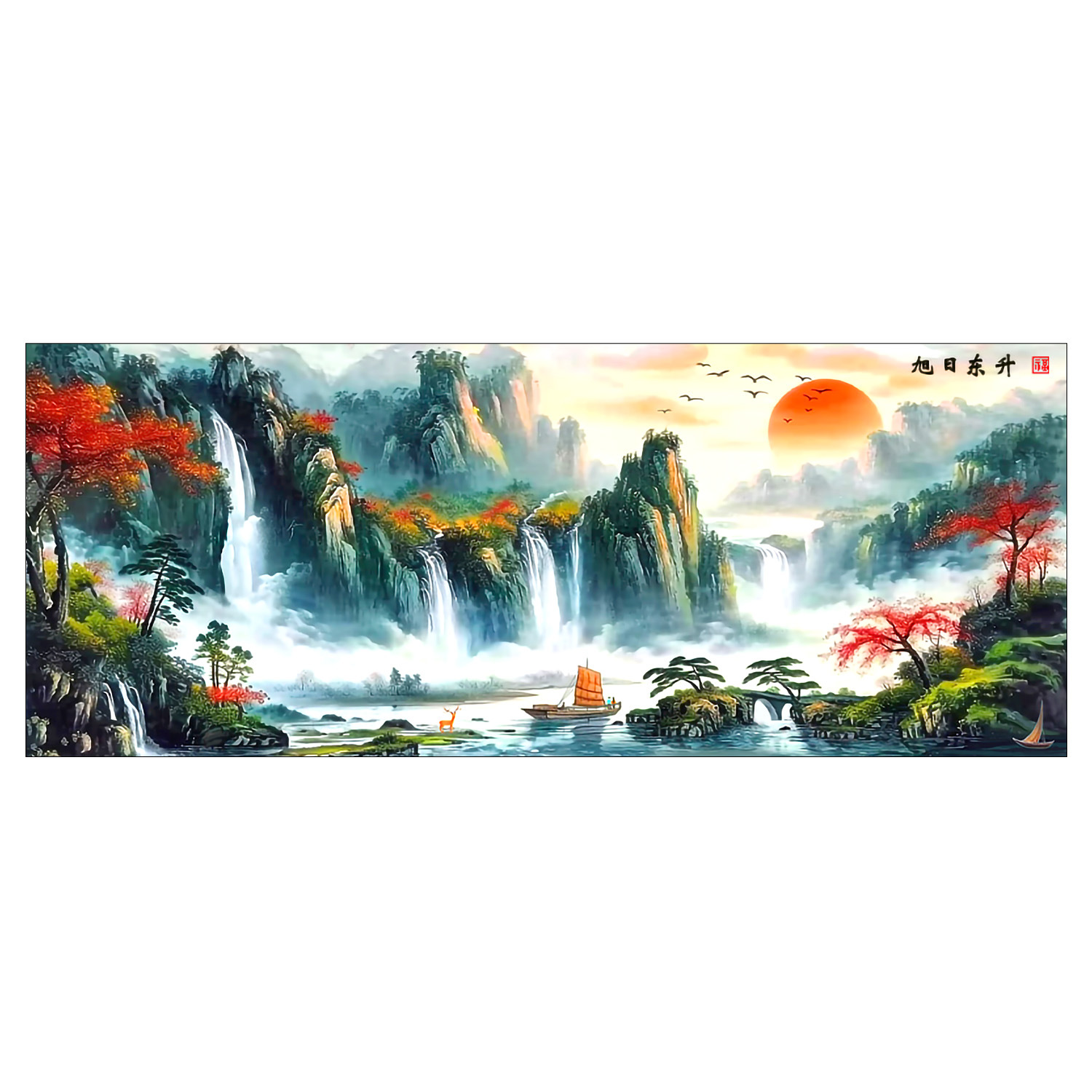 [Algodón importado] Mona Lisa Royal Cross, Sunrise Hongyun, versión mejorada de bordado de hilo hecho a mano image 5