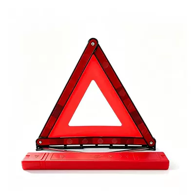 triangle sign, foldable vehicle tripod: Warning sign