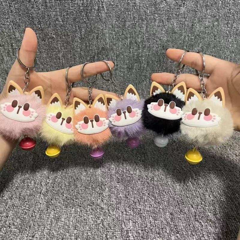 鈴招き猫ぬいぐるみペンダント車のキーホルダークリエイティブ学生寮カップルバッグイベントかわいい人形ギフト|undefined