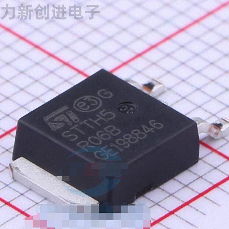 STTH5R06B-TR 封装 DPAK 超快恢复二极管