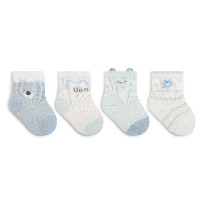 Короткие дышащие детские летние тонкие Knee socks для мужчин и женщин, девочки