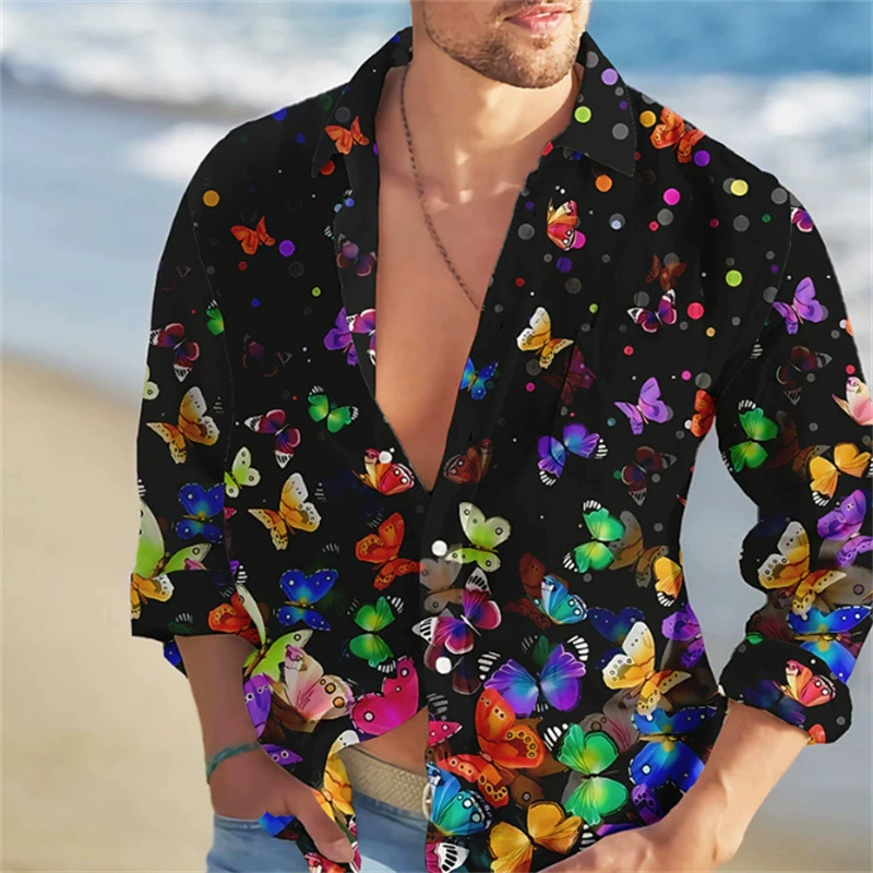 Design long-sleeve for leisure, shirt