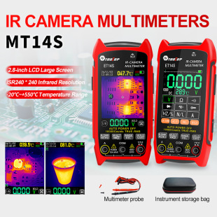 Tooltop Et14S 240*240 Screen with 2.8inch Ips Lcd Thermal Imaging Multimeter