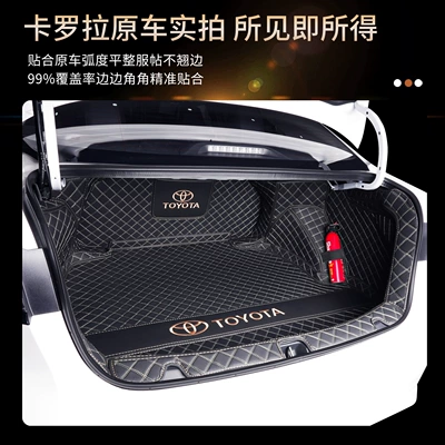 full coverage car interior Trunk Mat
