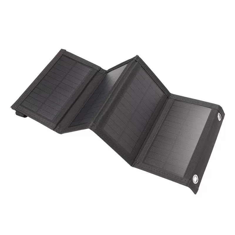 太阳能折叠包USB充电器户外手机折叠应急充电光伏板5V10W