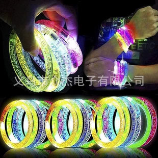 Светящийся LED-браслет с пузырьками для концертов