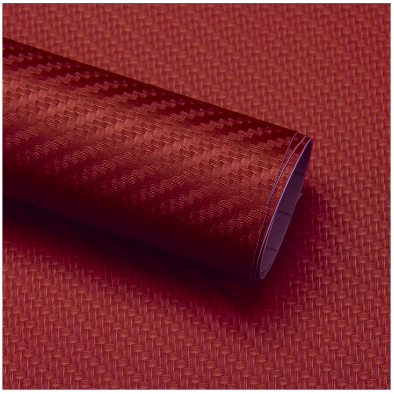 3d carbon fiber (red)