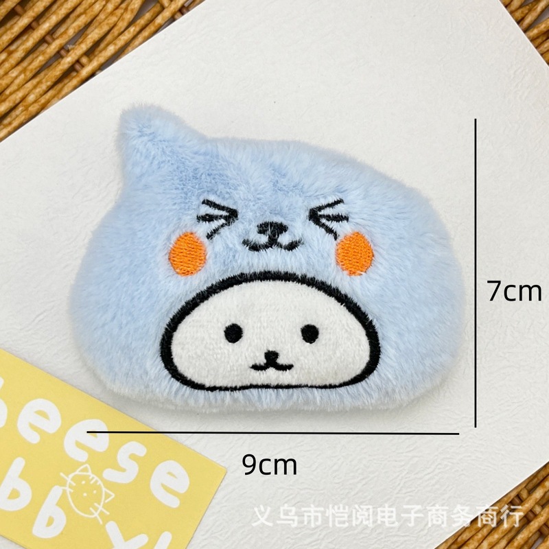 自虐的なクマのヘッドギアシリーズクィアベアのきしむペンダントかわいいリラックマキーホルダーペンダントdiyブローチアクセサリー|undefined