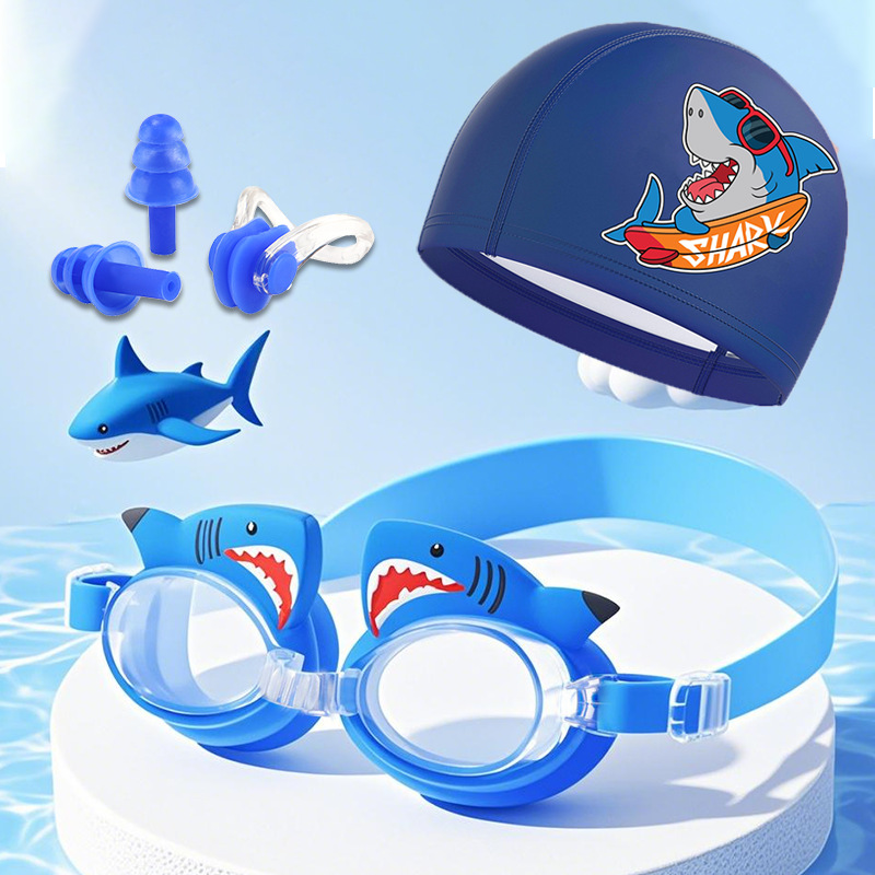 Gafas de Natación Infantil de PC Impermeable y Antivaho para Piscina image 26
