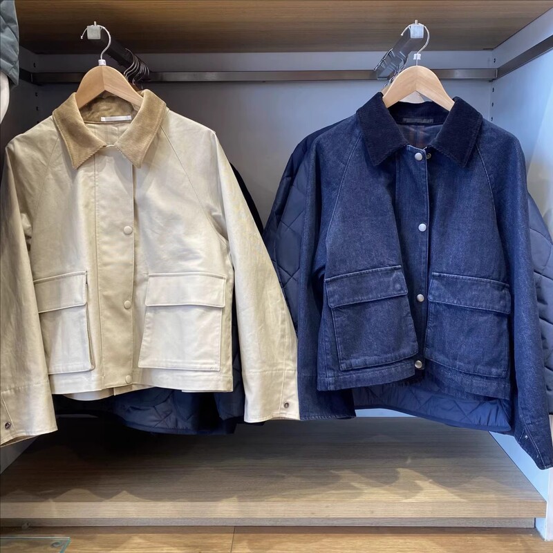 Japanese Style! Basic Model! Casual Short Jacket Barn-Style Outerwear 26 New Style Workwear 483807/484664