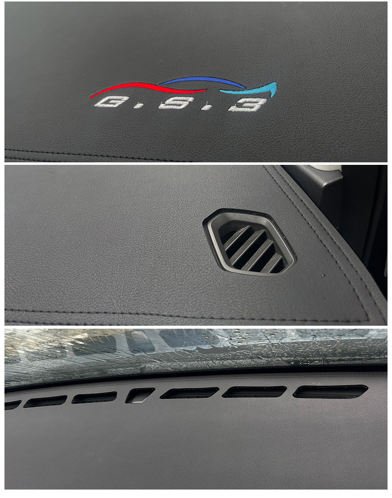 Suitable for 23 Models of Trumpchi Gs3 Emkoo Dashboard Sunshade Mat, Car Center Console Sun Protection, Heat Insulation Cover
