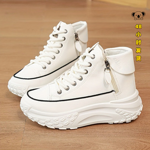 O 51950 Thick Platform High-top Sneakers ������߸ߎͰ�Ь