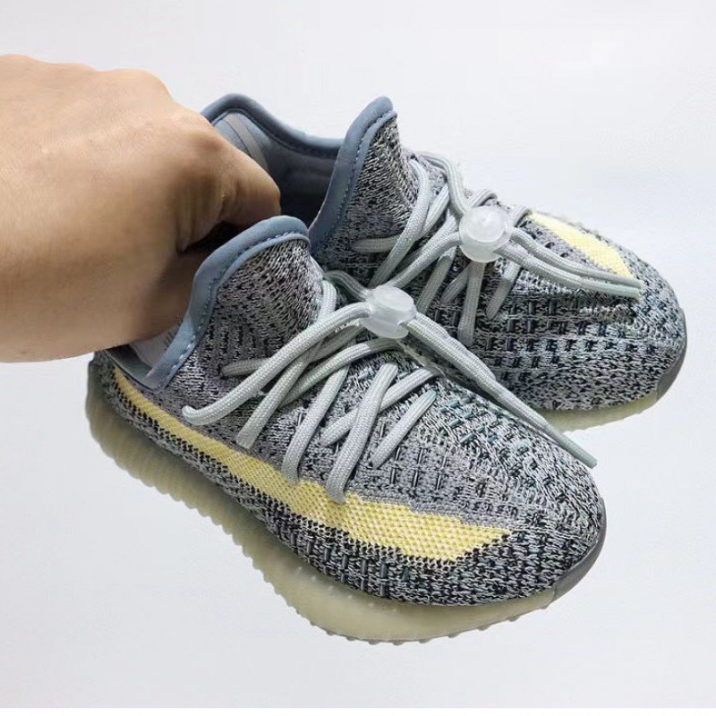Putian Pure Original Coconut Breathable Fly-Knit Children's Slip-On Running Shoes with Buckle for Boys and Girls Lightweight Sports Shoes