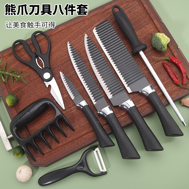 Ocho piezas de fábrica de cuchillos de cocina de venta directa cuchillos de cocina cuchillo de frutas cuchillo de cocina cuchillo de corte