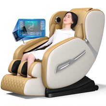 批發出口跨境電商按摩椅家用全身多功能太空艙英文版豪華沙發椅器