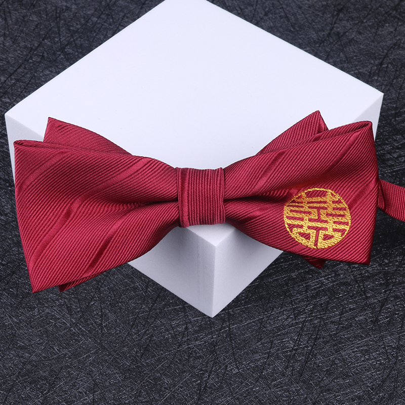 둥근 해피워드 나비넥타이