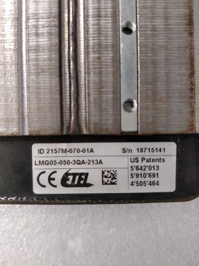 春田谷ETEL LMG05-050-3QA-213A 原装拆机直线电机（配两个定子）