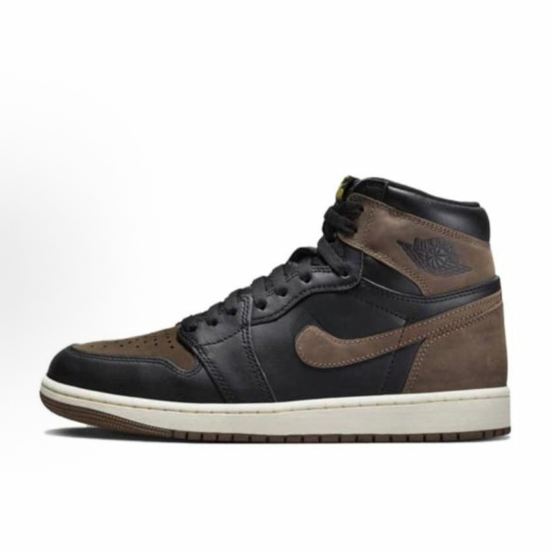 Comercio exterior AJ1 zapatos blancos y negros panda zapatos de baloncesto de alto tamaño Joe1 azul blanco puro de Carolina del Norte pareja zapatos casuales image 31