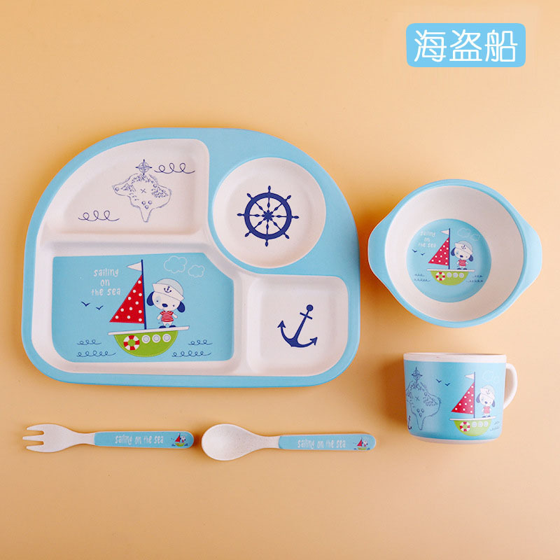 Manufacturer Wholesale Bamboo Fiber Bowls, Plates, Forks, Spoons, Tableware Sets, Kidsren's Divided Plates, Cute Cartoon Baby Food Bowls Manufacturer Wholesale Bamboo Fiber Bowls, Plates, Forks, Spoons, Tableware Sets, Kidsren's Divided Plates, Cute Cartoon Baby Food Bowls