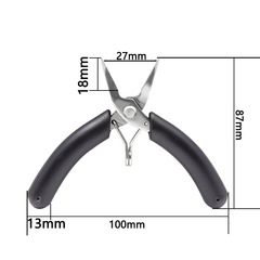 DIY model pliers toothless needle nose pliers diagonal pliers scissors stainless steel palm pliers handmade small jewelry pliers