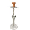 Cross -border supply Arabia water smoke set Mid -number four -tube imitation stainless steel pot Shisha Hookah