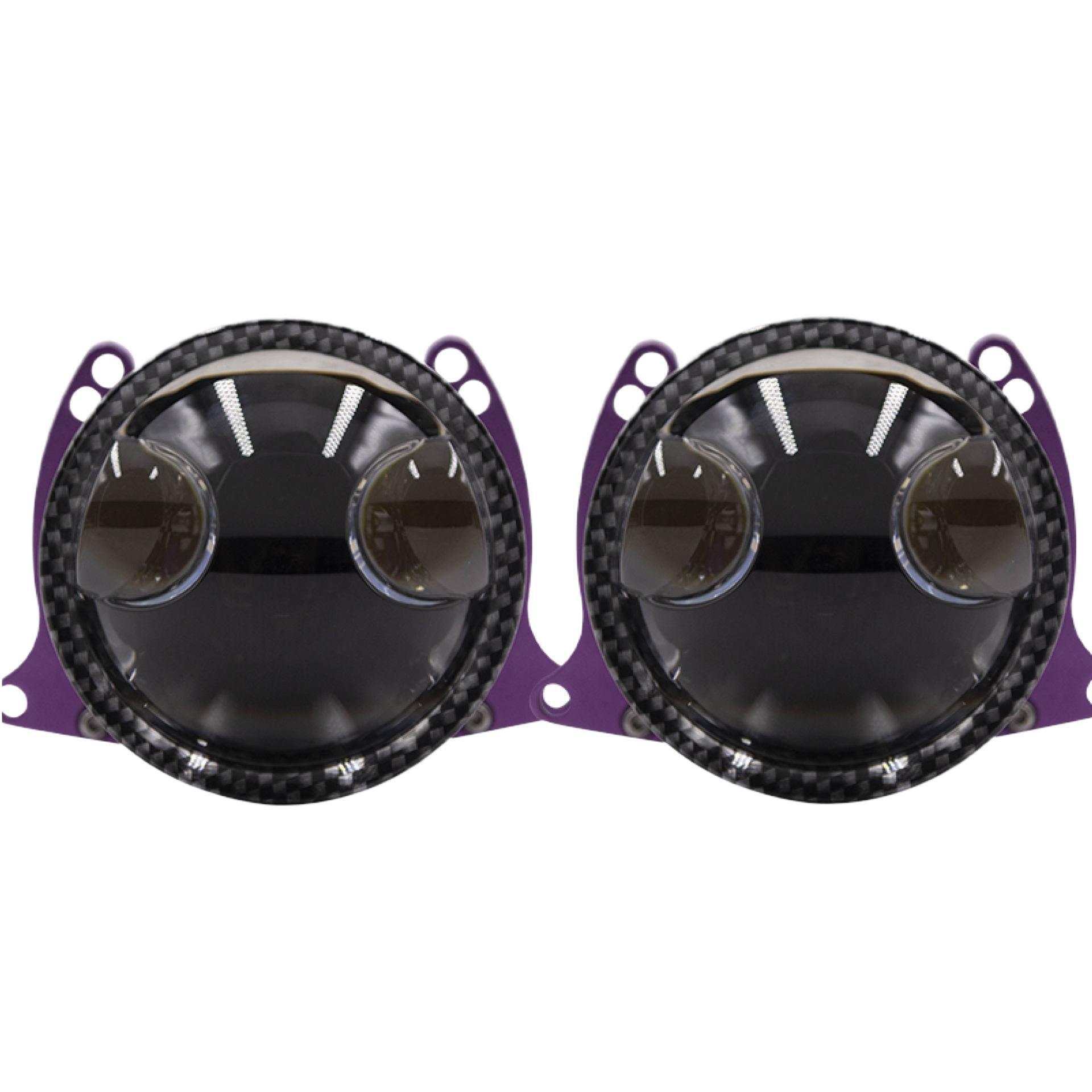 3.0-inch JG13LED directa lente de doble luz 75W de alta potencia del faro del coche modificado lejos y cerca de la bombilla integrada image 5
