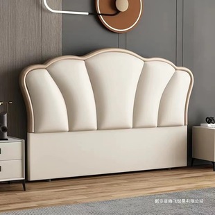 Bedside Soft Backrest Modern Simple Headboard New Model Floor-Standing Single Purchase Solid Wood Thin Back Panel
