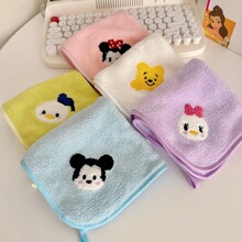 卡通刺绣宝宝方巾婴儿洗脸毛巾柔软吸水幼儿园擦手巾儿童洗漱巾